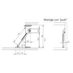 Compact Descendente L164 Con Soportes P/Pta.madera Descendente.