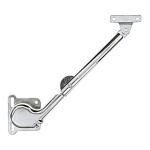 Bisagra Compás Nika Regulable 600 Izquierda Niquelado Pta.alu  Para Puerta De Aluminio Ascendente 600Sx-A