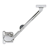 Bisagra Compás Nika Regulable 600 Izquierda Niquelado Pta.alu  Para Puerta De Aluminio Ascendente 600Sx-A