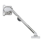 Bisagra Compás Nika Regulable 601 Izquierda Niquelado Pta.alu   Para Puerta De Aluminio Descendente 601Sx-A.