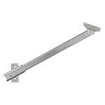 Bisagra Compas Mamut 250Mm Pta/Ascend.  Soporta Max.5Kgs. Con Retencion.