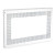 Marco Mueble Microondas 600X400 Blanco