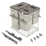 Modulo Cubo Basura Extraible Kombi M300 1X33Lts.