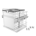 Modulo Cubo Basura Kombi M600 2X33Lts.