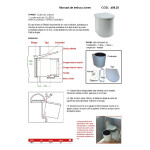 Cubo De Basura Ring. Tapa Automática. Para Mueble