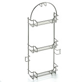Estante Accesorios Aspirador Mabel Cromo