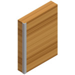 Perfil Aluminio Eton Para Cantos 3M Natural  Forma Angular 9,75X9,75. Venta Por Barras. (10 uds.)