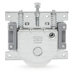 Jgo.2Carros Roncade Zincado P/Pta.corredera (2 Carros + 1 Freno + 1 Prisionero)