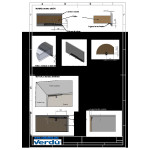 Set Freno Amortiguador Plastico Gris Para Armario Para Puertas De Armario Entre 20-30Kilos