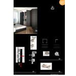 Deslizante Inferior Simple 876 Zigzag Para La Puerta 1. C/Una Bisagra. Sistema Libro.