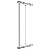 Barra Estabiliza Mecanismo Pegaso 2500Mm Para Union Mecanism. Apert/Horiz Superior, Inferior