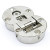 Bisagra Para Puertas Abatibles Embutir 35Mm Zamak Singer Niquelado