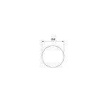 Tapon Adhesivo Blanco 30Mm. (200 uds.)