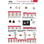 Tapa Embutir Plástico Marrón Ag.8Mm -Granel- (10000 uds.)