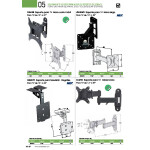 Soporte Tv Brazo Corto 13-37" 25Kg