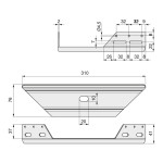 Escuadra Kit Cama Bañera Reforzada Gris