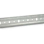 Placa Colgador Mueble Cocina H48 L2000 Galvanizado