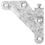 Colgador Escuadra Con Tornillo Izquierdo Galvanizado
