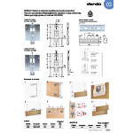 Colgador Panel Pannello Superior Zincado 50Kg Sin Muelle. Patentado.