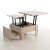 Mecanismo Elevable Mesa Nadia 90X90 Negro 1Mec.dcha+1Mec.izda+2Muelles+2Bulon Largos