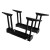 Mecanismo Elevable Mesa Nadia 90X90 Negro 1Mec.dcha+1Mec.izda+2Muelles+2Bulon Largos