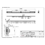 Guia Mesa Extensible Basic H37 L800 Bidi  Sin Freno 1 Tablero X 600Mm. Carga 60Kg.