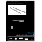 Guia Mesa Extensible Classic H37 450Mm Bidi D/I.   1 Tablero X 600Mm. Carga 60Kgs.