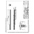 Guia Mesa Extensible Classic.47 T2 H50 740Mm D/I. 2 Tableros X 500Mm. Carga 90Kg.