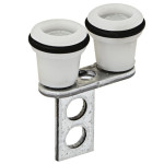 Guiador Doble Rodillo Nylon Con Goma