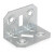 Escuadra Angulo Celie 40X26X26 Zincado (100 uds.)