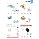 Ensamble Escuadra Montaje Directo Nylon Blanco Trapez (100 uds.)