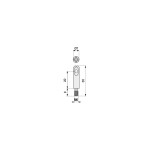 Tornillo A.embolo D7-35 M6 Zincado Pz I20 (100 uds.)