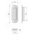 Tirador Uñero Puerta Corredera 120X40 Inoxidable Inoxidable 304