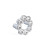 Pomo Zamak/Cristal Sinatra Ø50 C32 Cromo 8 Cristales Swarovski Original