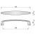 Tirador Plastico Kupla 128Mm Cromo Ral
