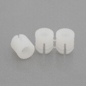 Tuerca Nylon Expansible En Tiras M6 D10-12 Tiras De 12Pzs. Para Taladro De 10Mm.- (100 uds.)