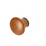 Pomo Madera Losbbi A Haya Nogal Rojizo 22Mm