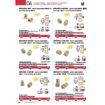 Tuerca Expansible Laton M6-9 Sin Pastilla  Para Taladro De 8Mm. (100 uds.)
