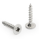 Tornillo Tirador Rosca Madera Cabeza Ancha Zincado 4,5-50 (100 uds.)