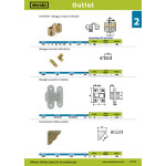 Bisagra Oculta Cilindrica Laton 5Mm Para Estuche