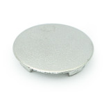 Tapa Embellecedora Metal Ø18 Niquelada  Para Colgador Oculto.
