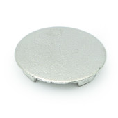 Tapa Embellecedora Metal Ø18 Niquelada  Para Colgador Oculto.