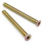 Tornillo Allen Esp.c/12Mm Ex5 8-80 Bicromatado Con Exagono De 5Mm. (100 uds.)