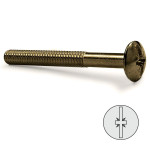Tornillo Cabeza Bombata Komby Bronce M6-15 (100 uds.)