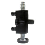 Pie Nivelador Regulable Else Montaje Directo D23 M10X80 Negro Montaje Directo Multiplo 32Mm