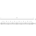 Tensor Para Mesa L800 H15 G.15Mm Zincado