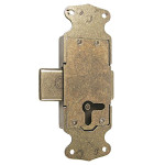 Cerradura Solapar Provenzal Oro Viejo