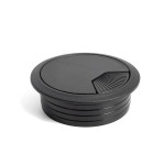 Pasacable Redondo Ø60 H20 Negro