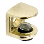 Soporte Estante Cristal Filo Para Tornillo Latonado (100 uds.)