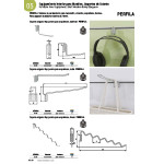 Enganche Colgador Expositor Doble L206